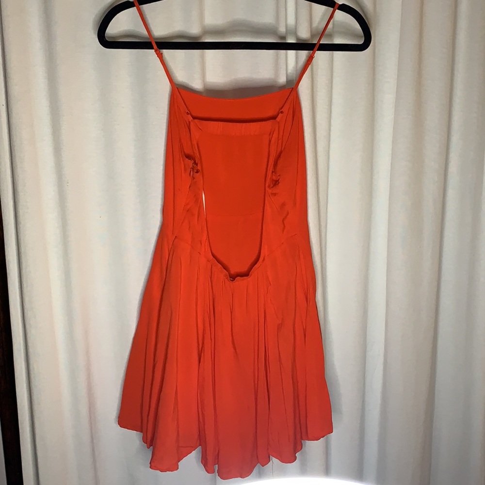 Orange Spring Dress - Picture 3 of 3